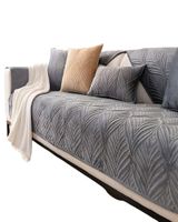 PACK DE 5 FUNDAS PARA SOFA CON DISEÑO DE LINEAS GRIS