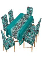 MANTEL MÁS 6 FUNDAS PARA SILLAS L24