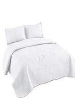 Cobertor Quilt De Verano Reversibles 1,5 Plaza