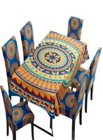 MANTEL MÁS 6 FUNDAS PARA SILLAS L11