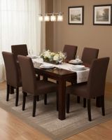 JUEGOS DE 6 FUNDAS PARA SILLAS CON DISEÑO ELASTICO M20