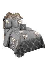 Cobertor Quilt De Verano Reversibles 1,5 Plaza