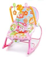 Silla  Para Bebé con vibracion  Rosado