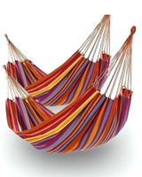 Pack 2 Hamaca Colgante de Tela Camping Diseño Surtido 2 Plazas