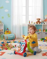 Caminador andador scooter bebe musical multifuncional 5 en 1