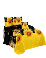 Cubrecama Quilt Diseño 2 Plazas - Primavera Verano B6