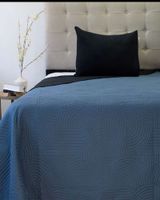 Quilt Bicolor MAS 1 ALMOHADA DE REGALO plaza y media Doral D02