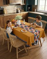 Mantel Antimanchas Grueso Rectangular 140x220 cm 09