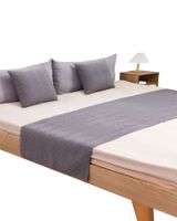 PIECERA SIN FUNDAS 2 PLAZAS ELEGANTE GRIS