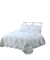 CUBRECAMA COLCHA QUILT DE VERANO 2 PLAZAS A30