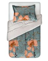 Edredón Plumón Estampado 1.5 Plazas American Family A07