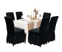 Fundas Sillas Turcas Hojas - Pack de 6 H1