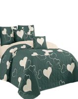 Cubrecama Quilt Diseño 2 Plazas - Primavera Verano B10