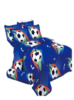 Cobertor Quilt De Verano Reversibles 1,5 Plaza