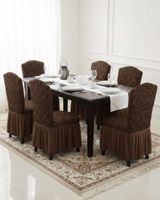 JUEGO DE 6 FUNDAS DE SILLA TEJIDO 3D M3