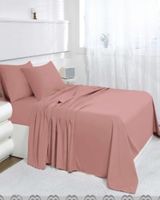 Juego de Sabanas de Verano King Rosado