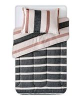 Edredón Plumón Estampado 1.5 Plazas American Family A15