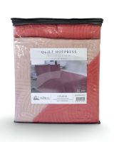 Quilt Bicolor 2 Plazas Doral MAS 2 ALMOHADAS DE REGALO B08