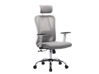 Silla De Oficina Ejecutiva Pro Con Apoya Brazos Ajustables Gris
