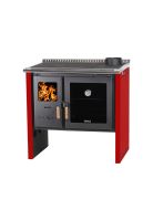 COCINA LEÑA 2P BOSCA HESTIA 90 ROJO