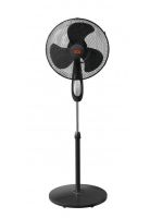 Ventilador Oca Pedestal 16"" Negro Con control Remoto