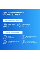 CALEFON JUNKER GAS NATURAL 12 LITROS TIRO FORZADO WTDE12-KME 23