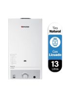 Calefont Splendid Gas Licuado Master Tiro Natural 13L.