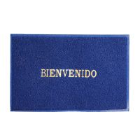 LIMPIAPIES BIEVENIDO COLOR AZUL 90x60 cm ARTHOME