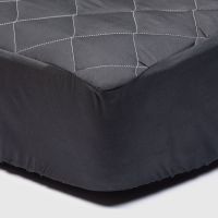 Cubrecolchon Negro Arthome 1.5 Plazas