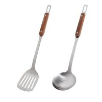 Set 2 Utensilios de Cocina Acero Inoxidable COC03