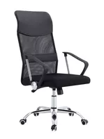 SILLA DE OFICINA EJECUTIVA LONDRES ERGONOMICA COLOR NEGRO BM-526