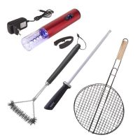 Set Parrillero 315  Wayu 4 Piezas Profesional