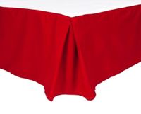 Faldón ArtHome - King - Rojo -144 Hilos