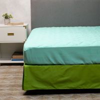 Cubrecolchon + Faldon Verde Arthome King