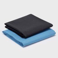 PACK 2 SABANAS ARTHOME CELESTE + NEGRO 1 PLAZA