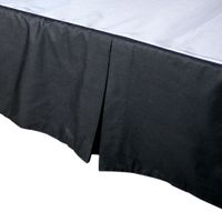 Faldón ArtHome - Super King - Negro -144 Hilos