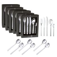 Set Cuchilleria 126 Piezas Acero Inoxidable Arthome CUC12