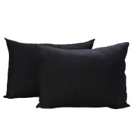 Pack 2 Almohadas Color Negro Arthome 50 x 70 cm