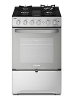 Cocina a Gas 4 Platos Fensa Cubierta Vidrio F 3000 RT Inox