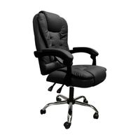 Silla Ejecutiva Escritorio Miles Premium Color Negro