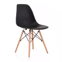 Silla Eames Dsw Clasica Negra