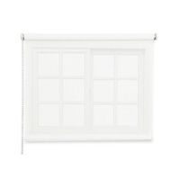 Cortina Roller Rustica Lumax 1.0 X 1.6 mts Blanca