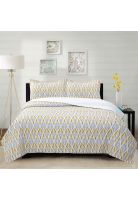 Cubrecama Micro Sherpa Geo Hojas 1.5P