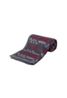 Frazada Termica Jacquard 2P Burdeo