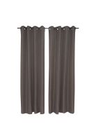 Set Cortina Corso Sun Out 140X220 Cm - Vison