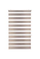 Cortina Duo Blackout 150 X 220 Cm Color Gris Plata