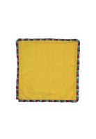 Funda De Flecos Velvet Para Cojín 50 X 50 Cm Mostaza