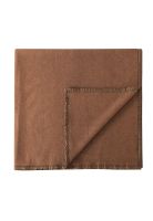 Frazada premium 70% lana 200 x 220 cm crudo oscuro