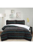 Cubrecama Coral Termico Greca Multi 2P