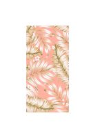 Toalla De Playa Algodon Diseño Helecho 75X150Cm